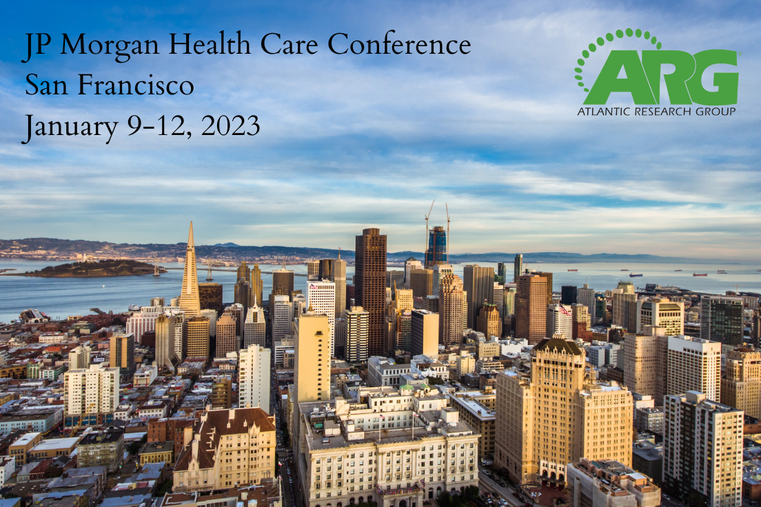 ARG To Attend JPM Health Care Conference in January