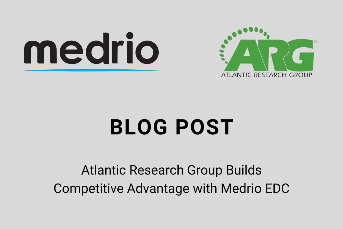 ARG Builds Competitive Advantage with Medrio EDC
